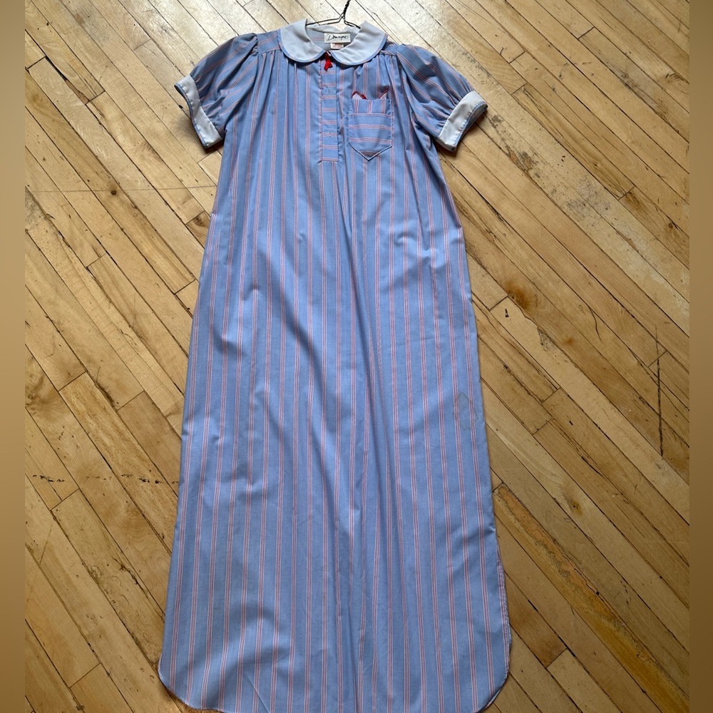 Pinstriped Duster